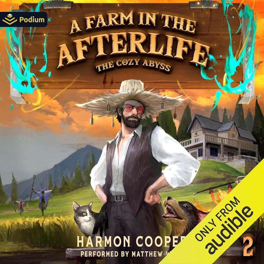 Titelbild von A Farm in the Afterlife: A Slice-of-Life LitRPG Adventure