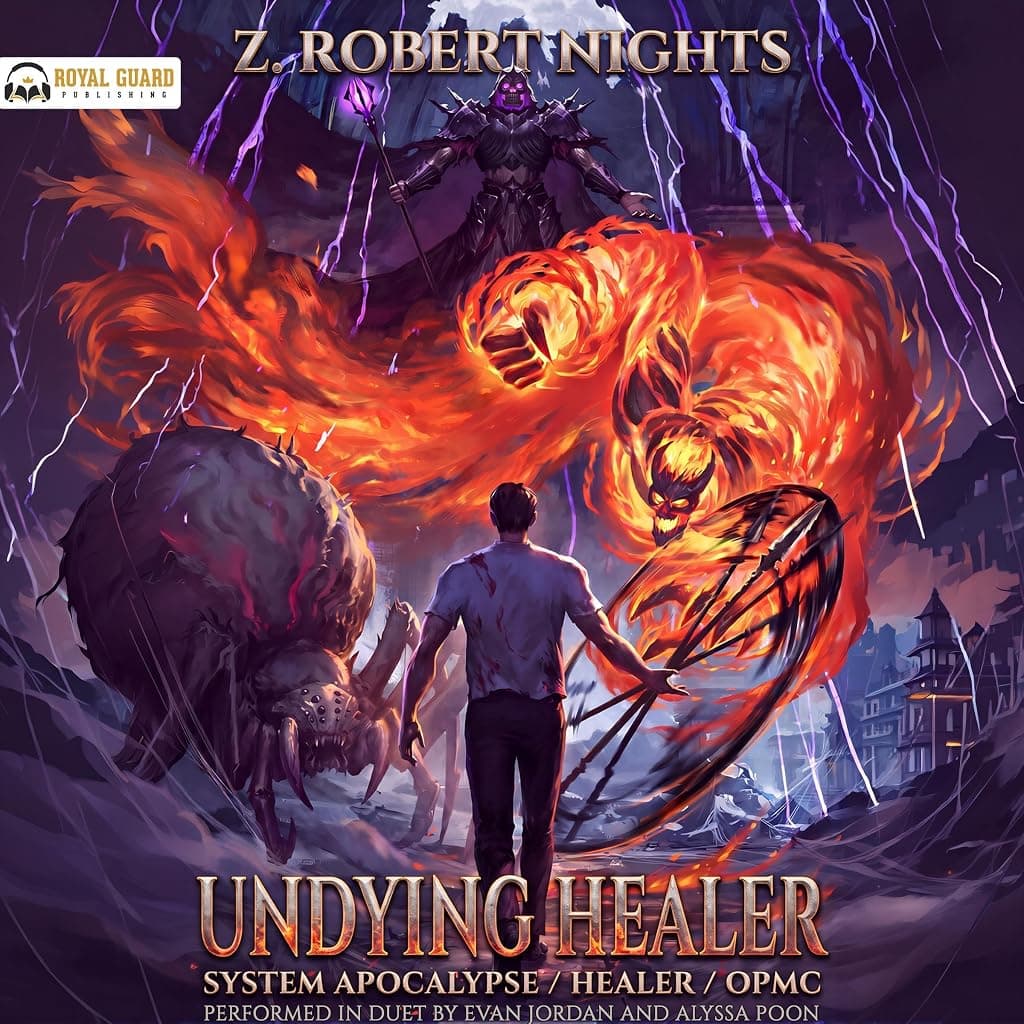 Titelbild von Undying Healer: OP MC Regression Litrpg Apocalypse
