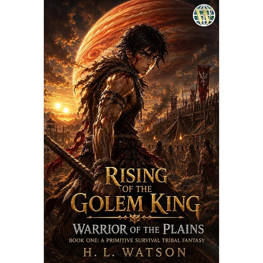 Titelbild von Rising of the Golem King: Warrior of the Plains, Book One