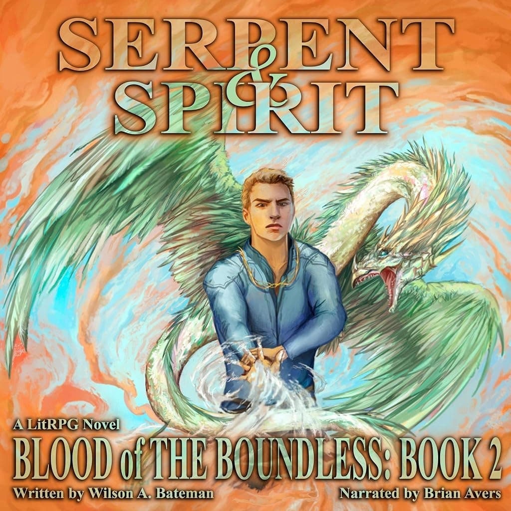 Titelbild von Serpent & Spirit: A LitRPG Novel