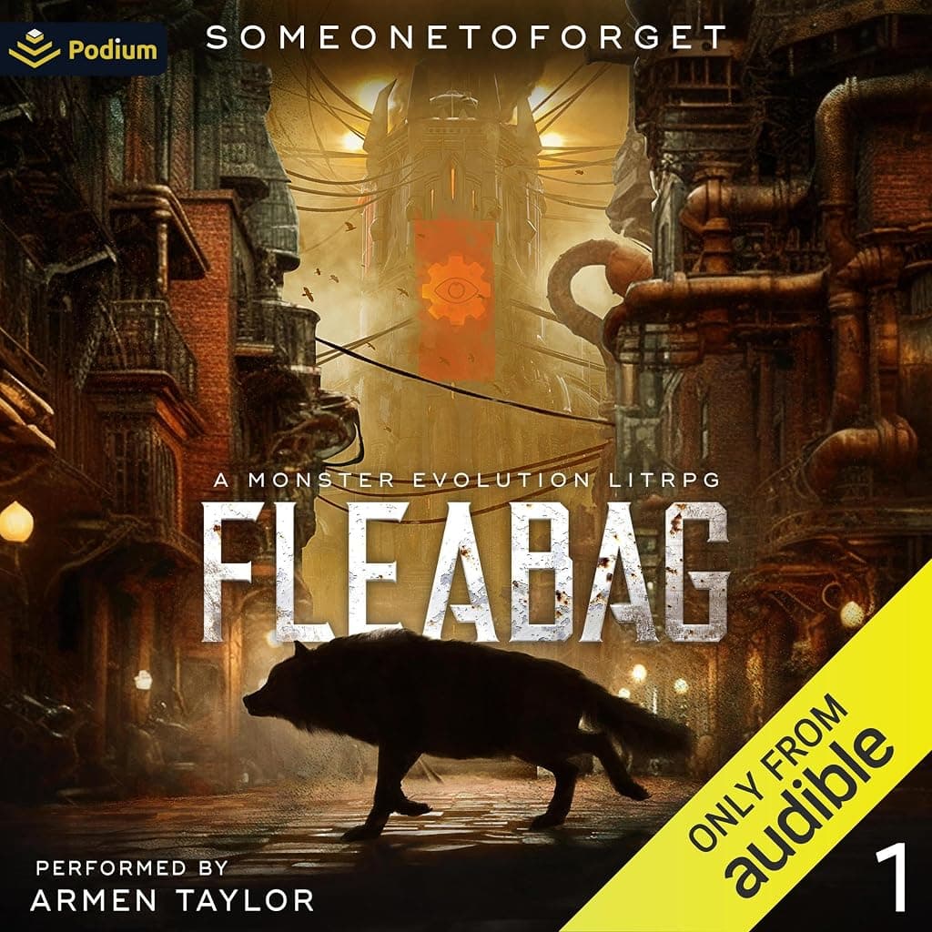 Titelbild von Fleabag: A Monster Evolution LitRPG