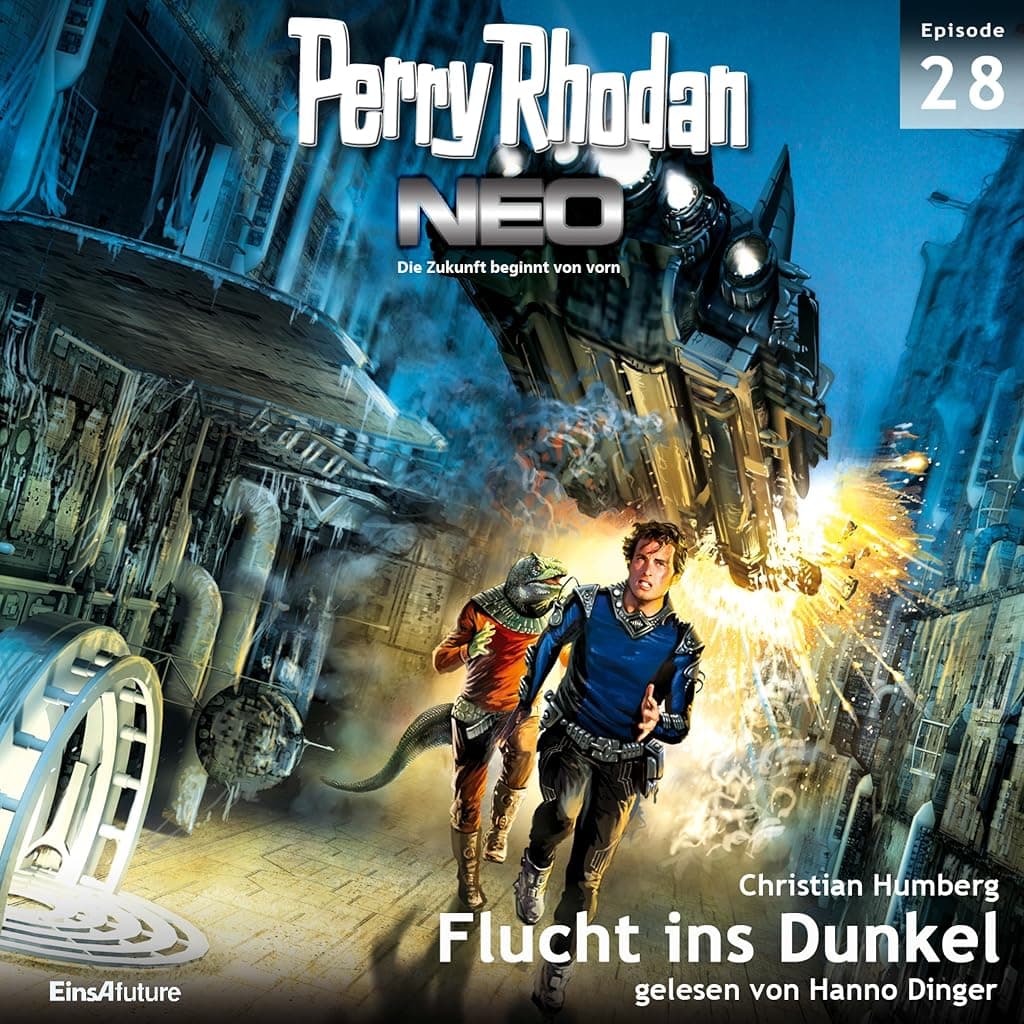 Titelbild von Flucht ins Dunkel