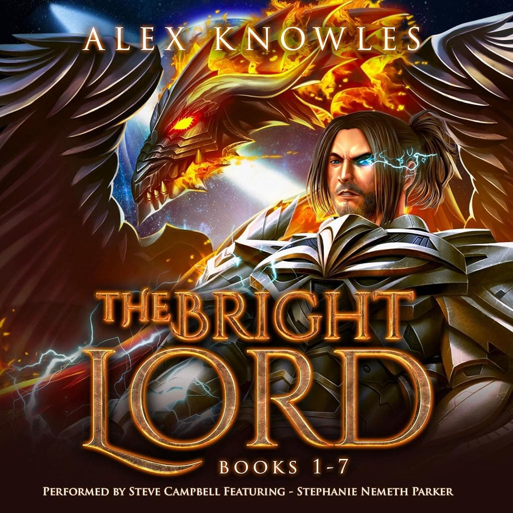 Titelbild von The Bright Lord: An Epic Sci Fi Litrpg: Books 1-7