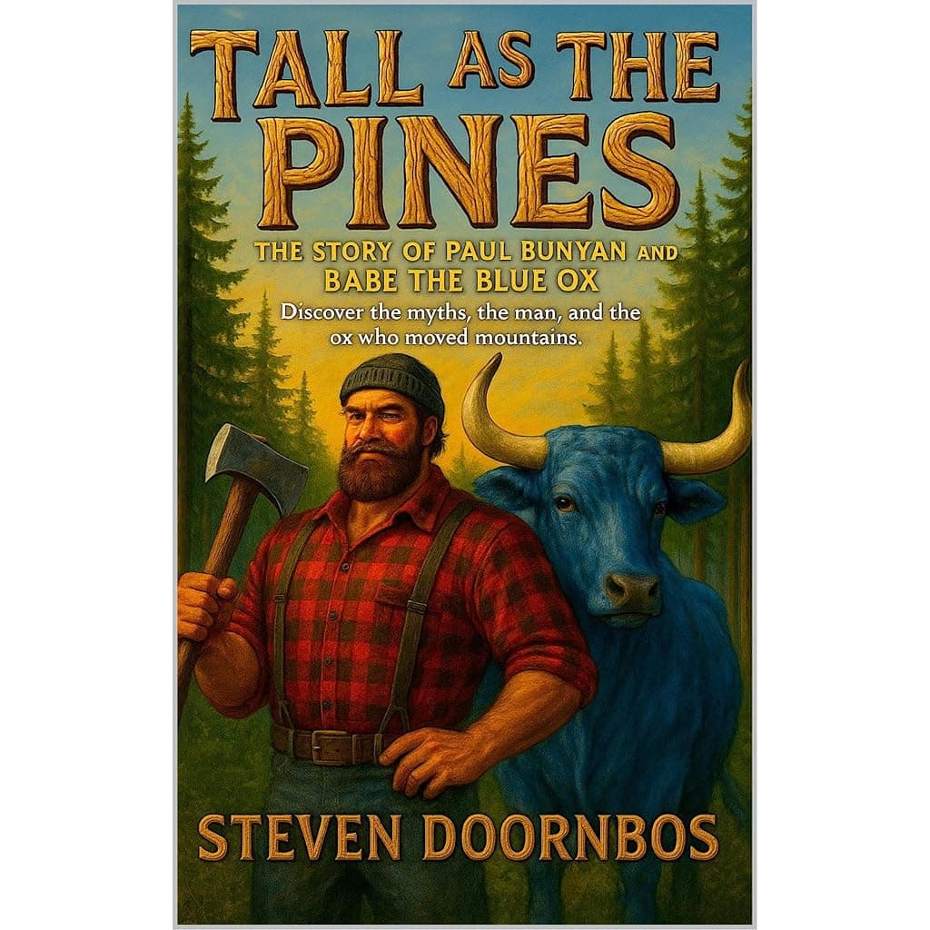 Titelbild von Tall As The Pines: The Story of Paul Bunyan and Babe The Blue Ox. A read to me story for kids and young adults