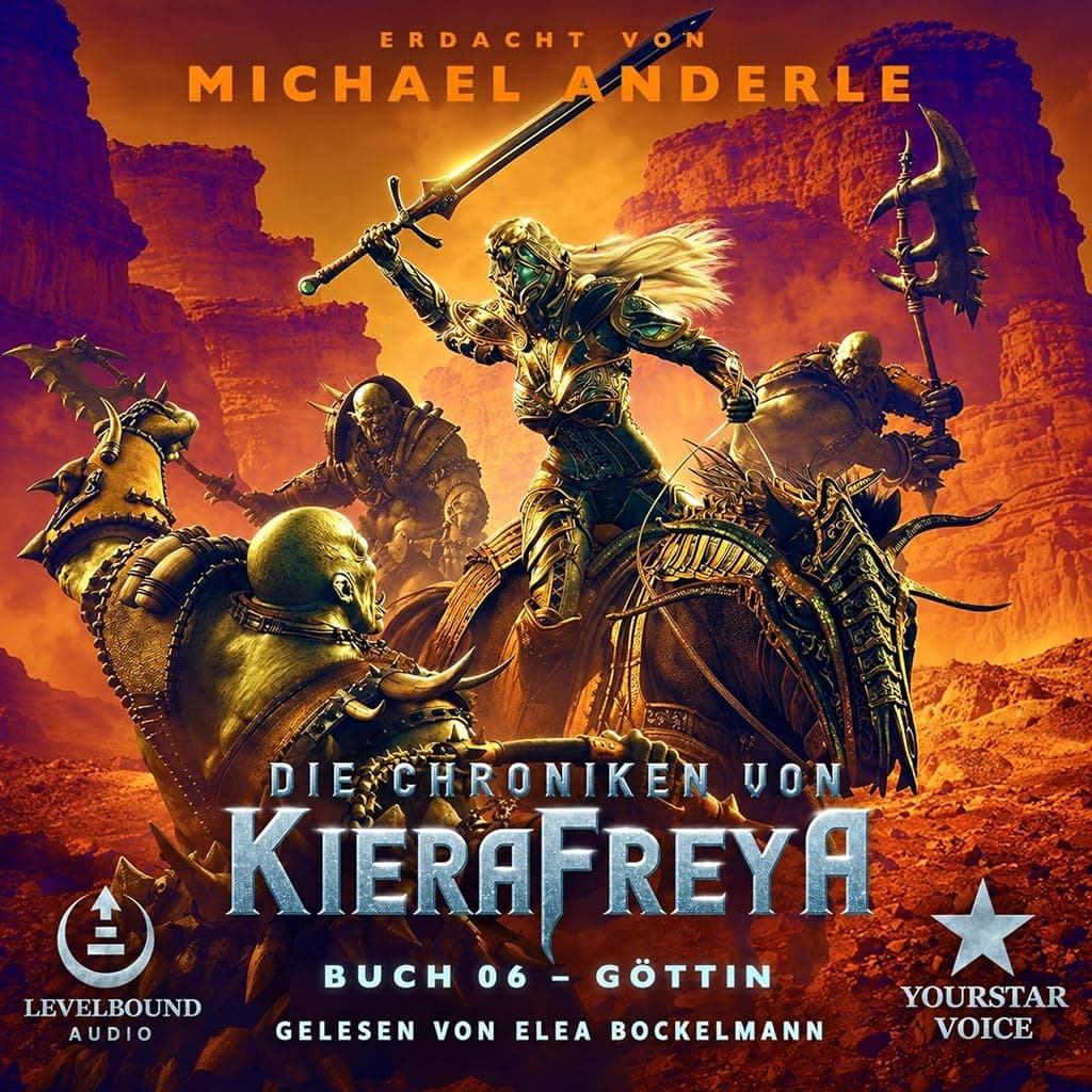 Titelbild von Göttin: Ein Fantasy-LitRPG-Roman (Die Chroniken von KieraFreya 6) (German Edition)