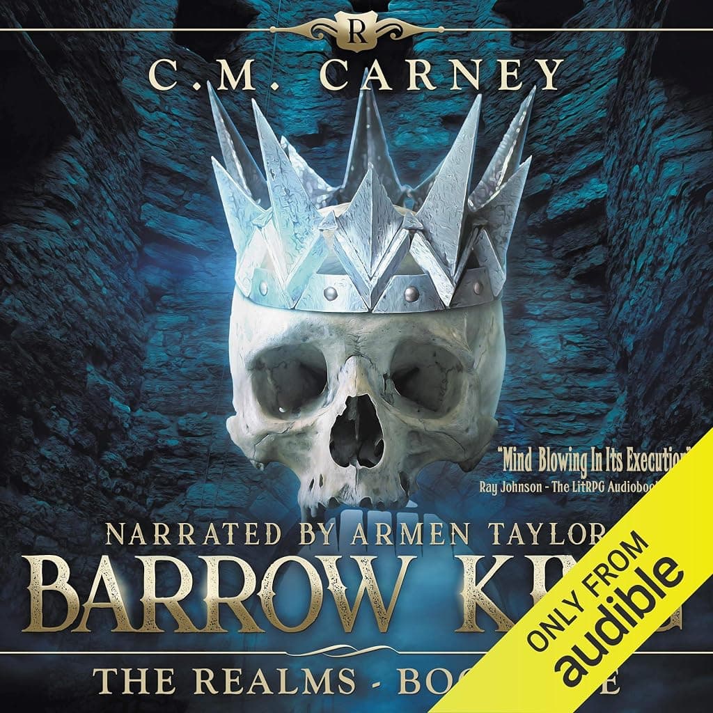 Titelbild von Barrow King: An Epic LitRPG/GameLit Adventure