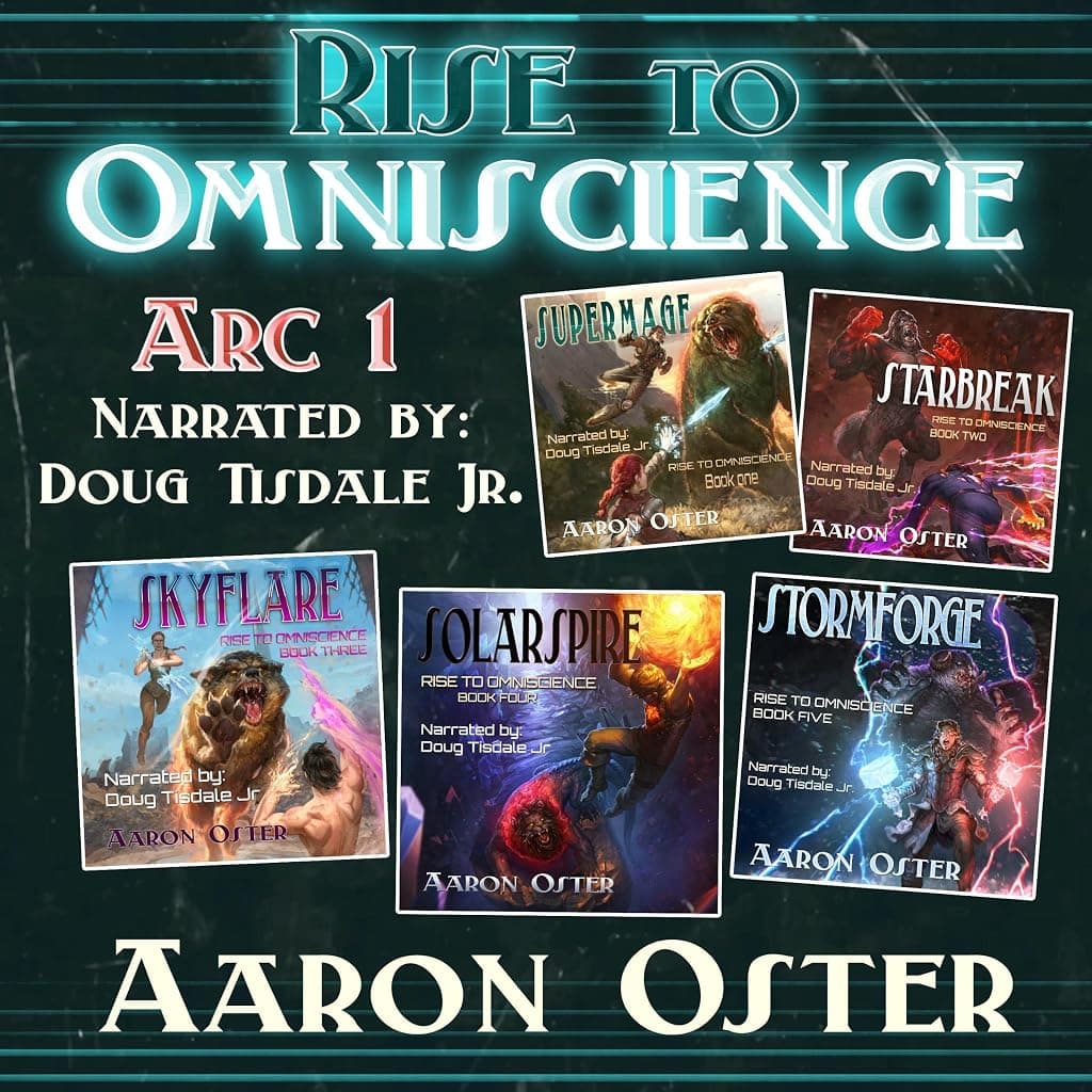 Titelbild von Rise to Omniscience Books 1-5: Pinnacle Kings Arc