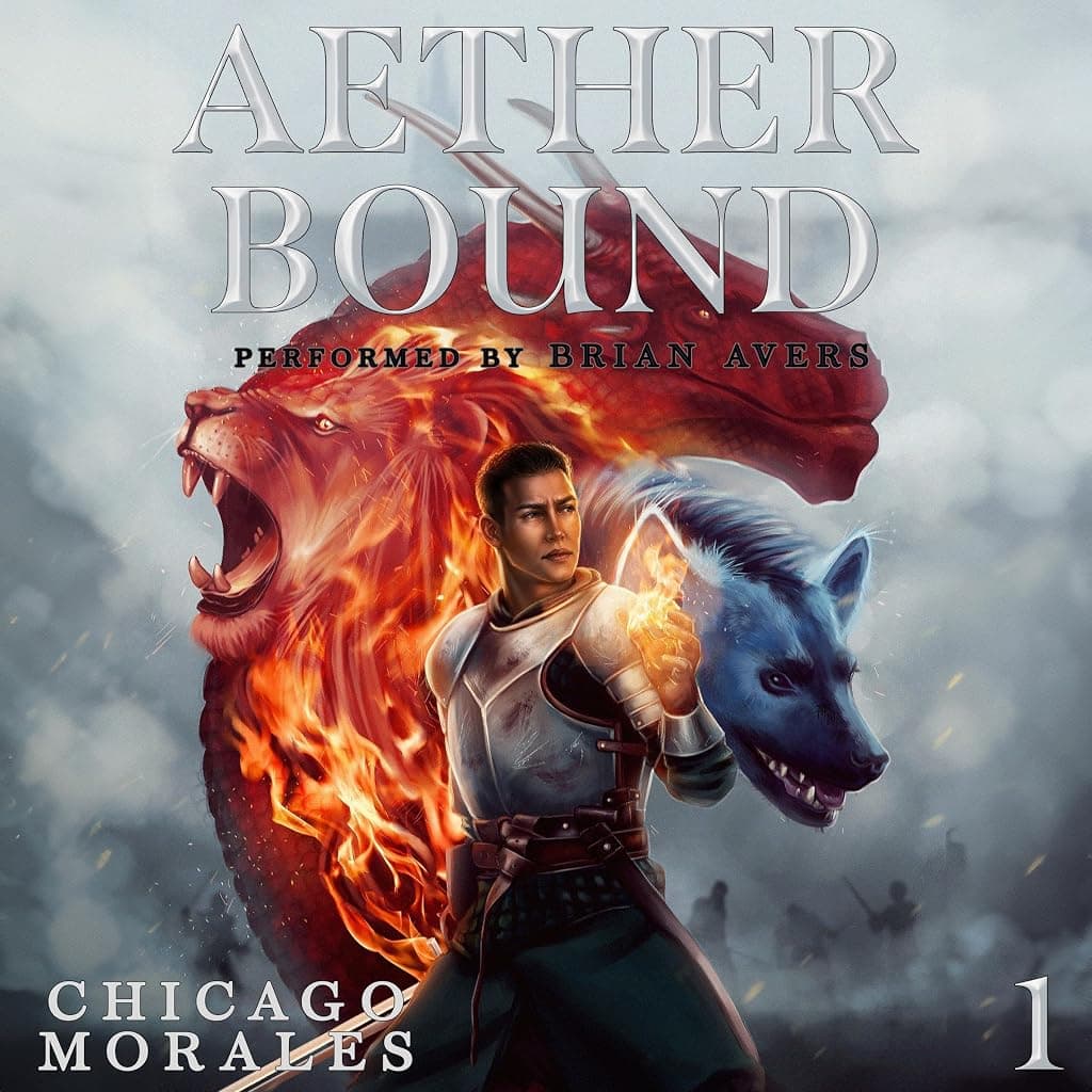 Titelbild von Aether Bound, Book One: The Flame of Mangol