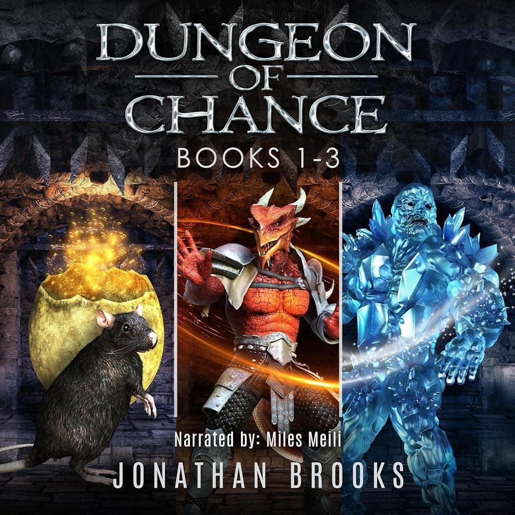 Titelbild von Dungeon of Chance Complete Series Books 1-3: A Dungeon Core Novel (Serious Probabilities)
