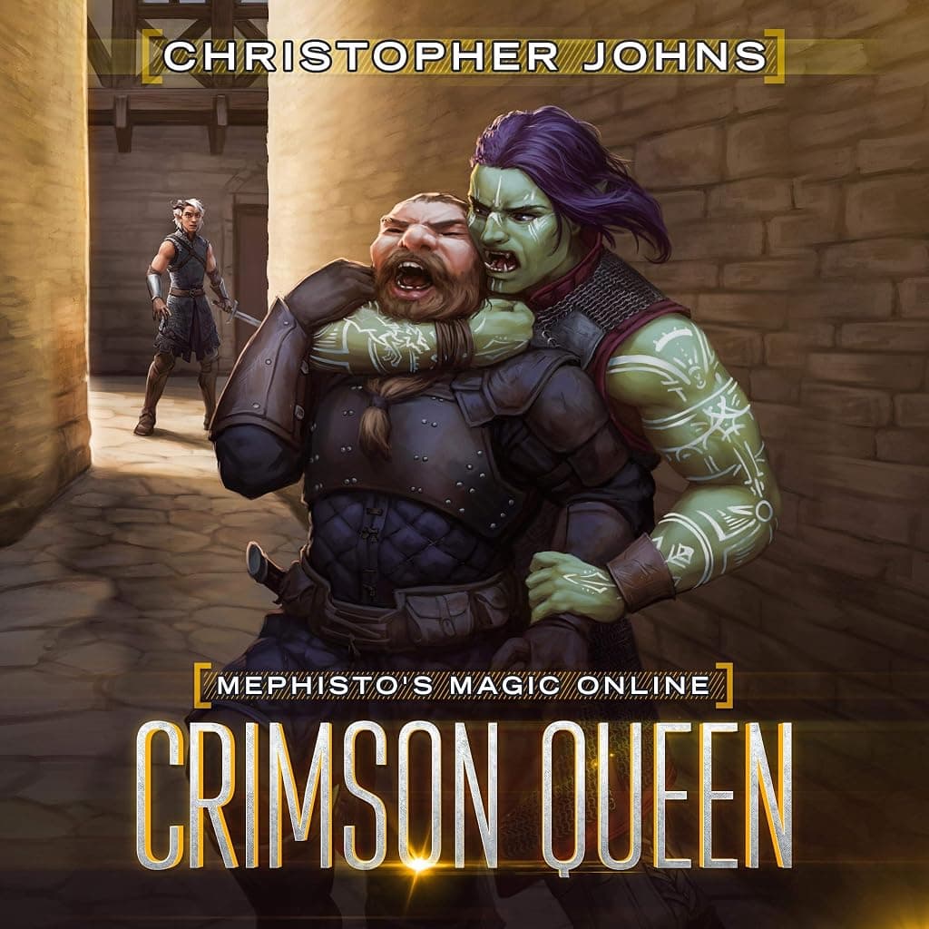 Titelbild von Crimson Queen: A Fantasy LitRPG Series