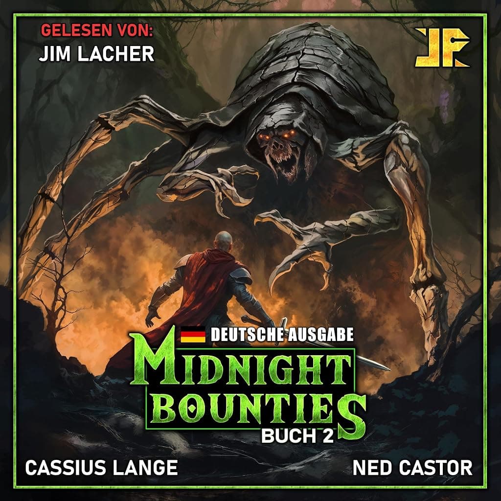 Titelbild von Midnight Bounties 2: Ein LITRPG Fantasy Abenteuer