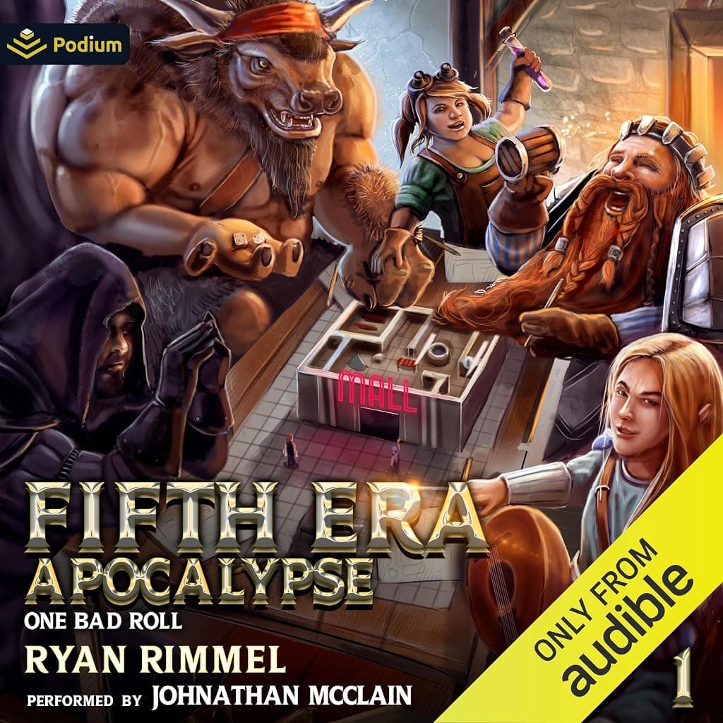 Titelbild von One Bad Roll: A LitRPG Adventure