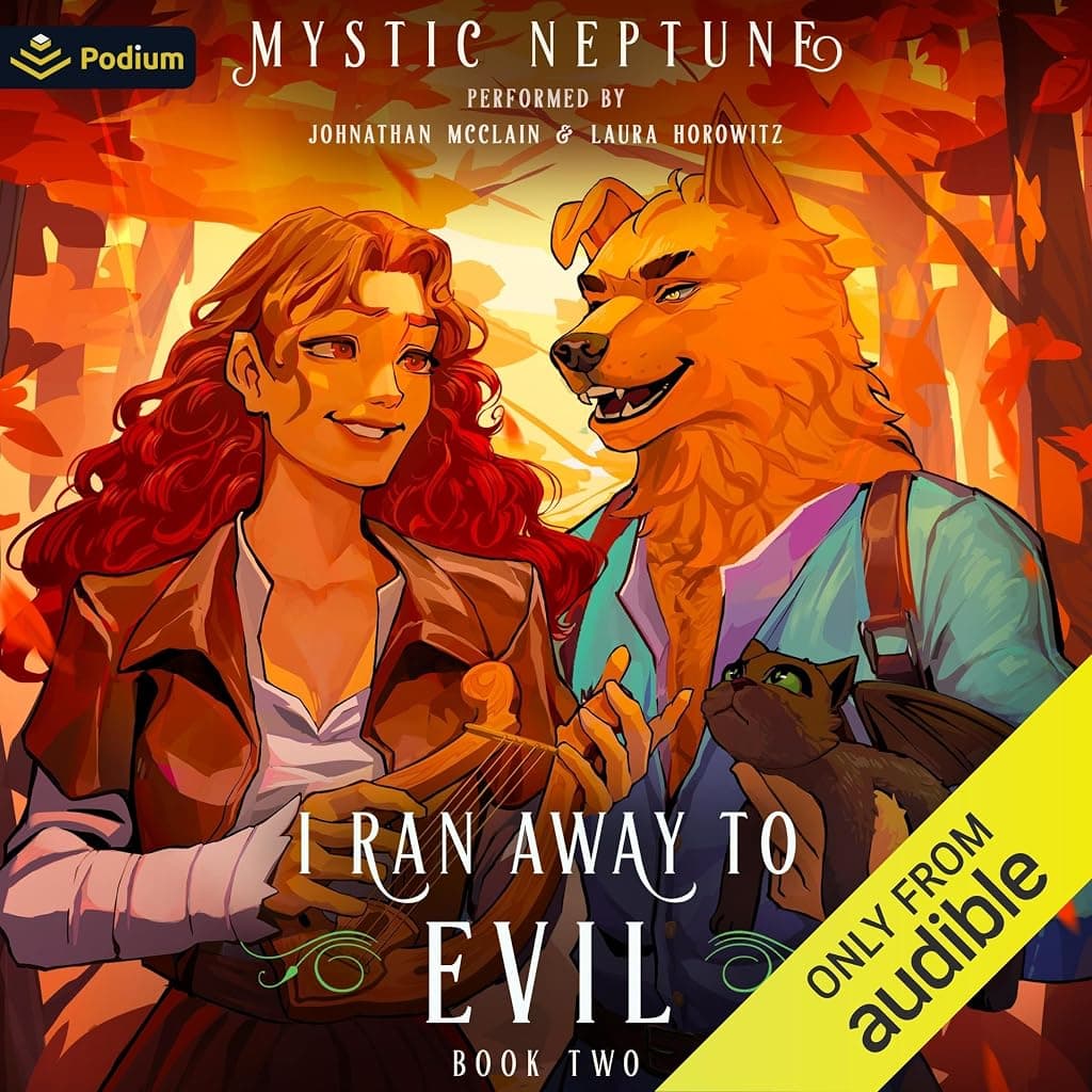 Titelbild von I Ran Away to Evil 2: A Cozy LitRPG Rom-Com