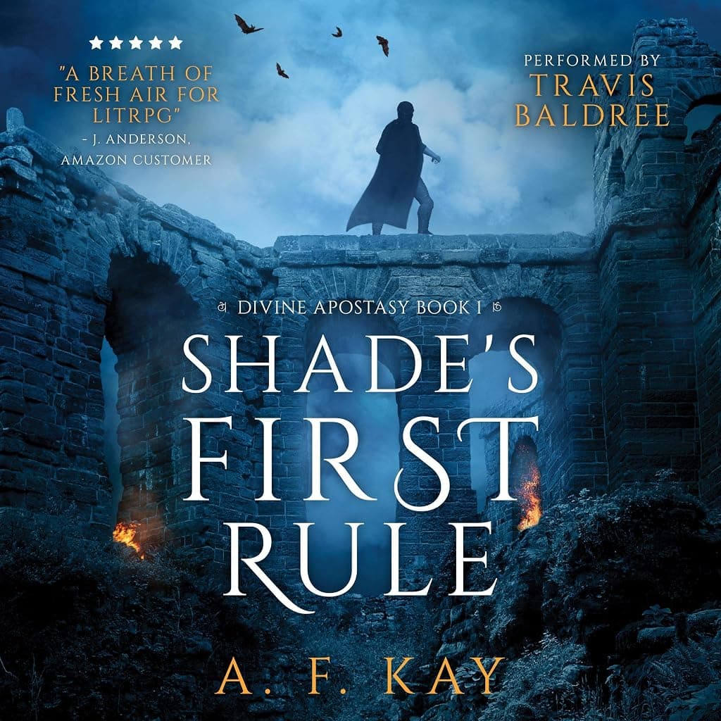 Titelbild von Shade's First Rule: A Fantasy LitRPG Adventure