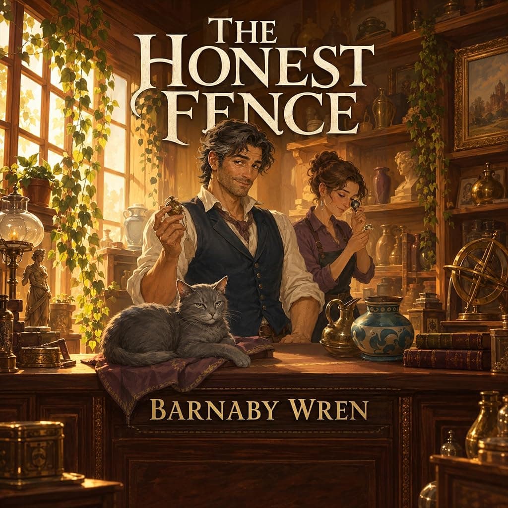 Titelbild von The Honest Fence: A Cozy Heist LitRPG