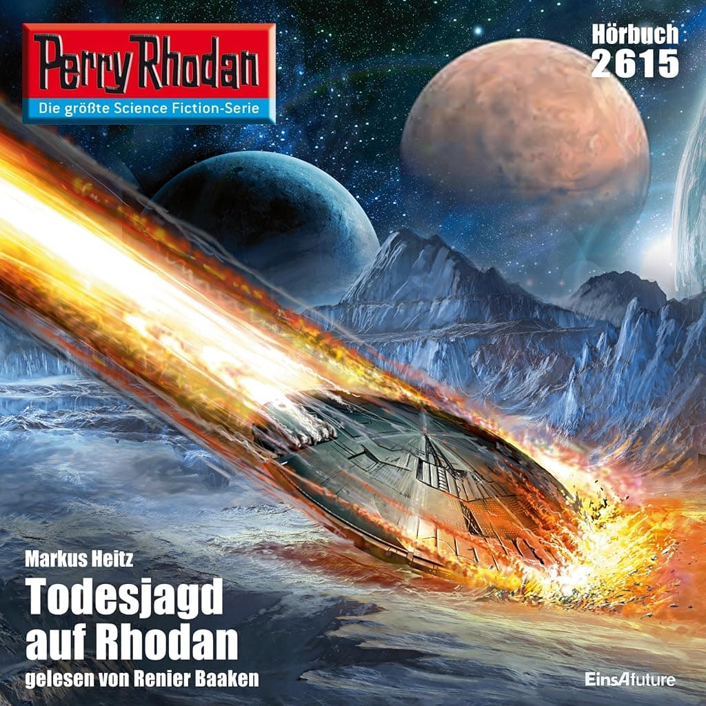 Titelbild von Todesjagd auf Rhodan